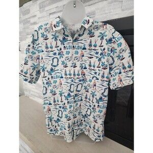 American Eagle Outfitters Men's Medium Aloha 100% Cotton Seriously Soft Hawaiian